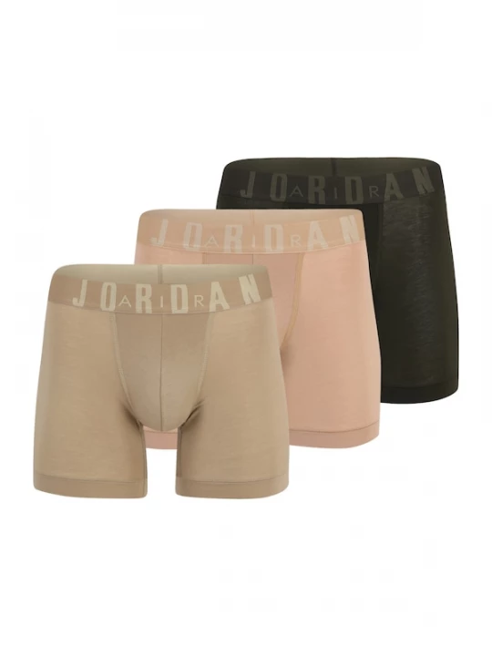 Foto van product Jordan Boxershorts 'Flight' beige / sand / zwart