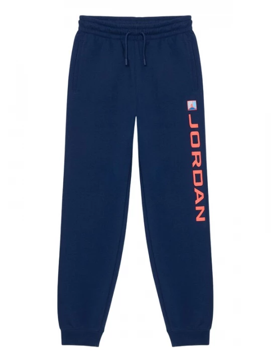 Foto van product Jordan Broek 'ESS FLC' blauw / pasteloranje