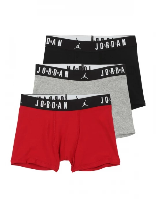 Foto van product Jordan Onderbroek grijs gemêleerd / vuurrood / zwart / wit