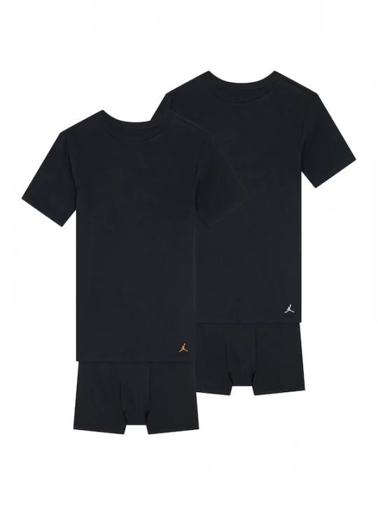 Foto van product Jordan Ondergoedset lichtgrijs / oranje / zwart