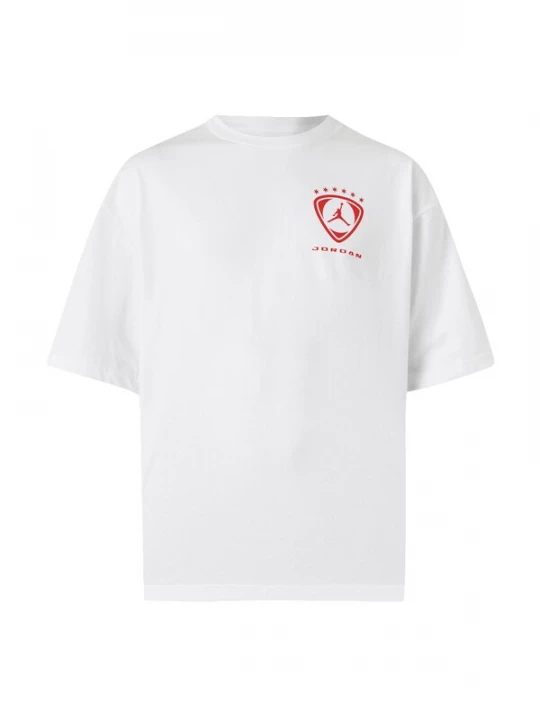 Foto van product Jordan Shirt 'BRK' blauw / knalrood / wit