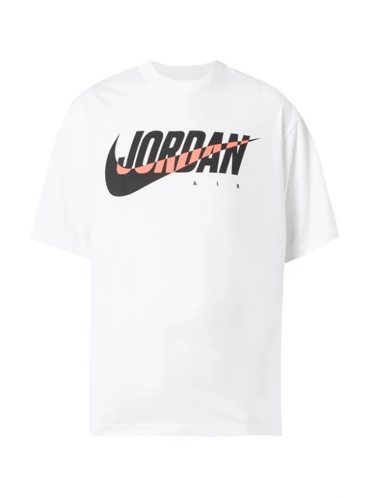 Foto van product Jordan Shirt 'Brooklyn Essentials' mandarijn / zwart / wit