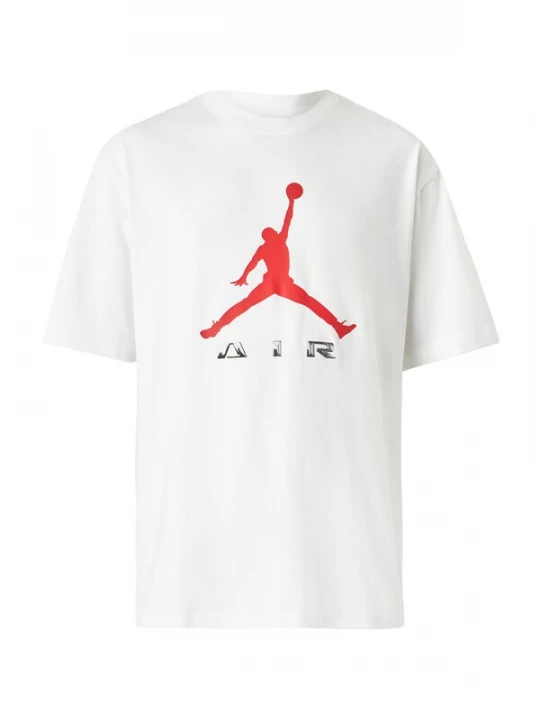 Foto van product Jordan Shirt 'Brooklyn' zilvergrijs / rood / wit