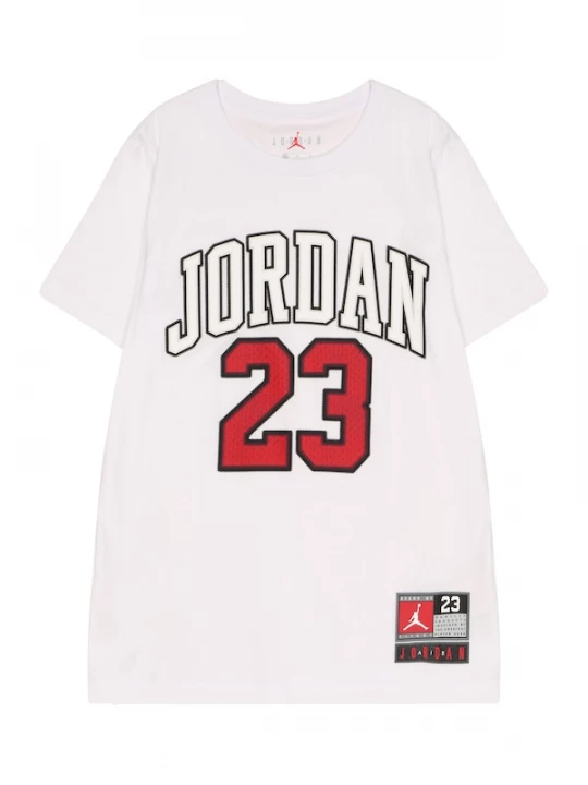 Foto van product Jordan Shirt 'PRACTICE FLIGHT' grijs / rood / zwart / wit