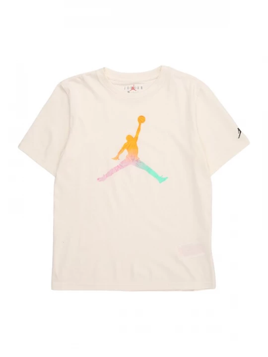 Foto van product Jordan Shirt 'TIE DYE' crème / turquoise / oranje / oudroze
