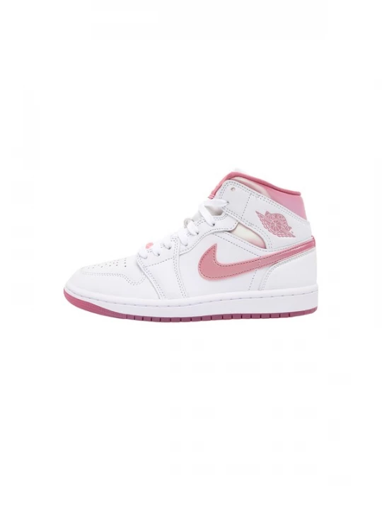 Foto van product Jordan Sneakers hoog 'Air Jordan 1 Mid SE' oudroze / wit