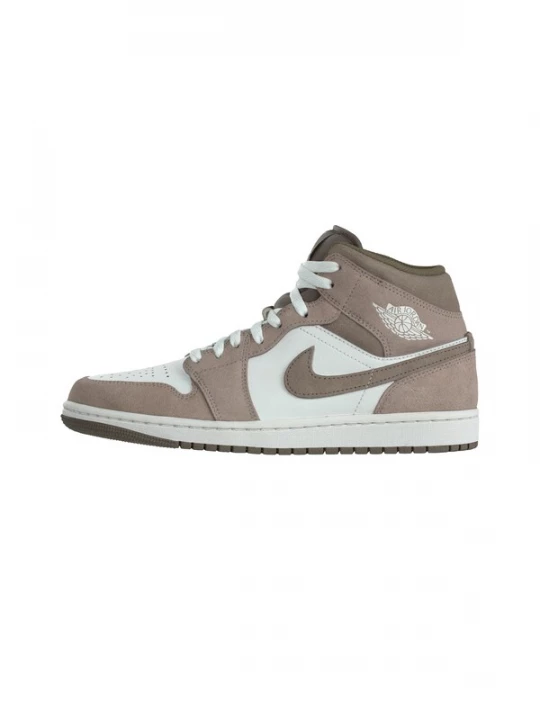 Foto van product Jordan Sneakers hoog 'AIR JORDAN 1' taupe / wit