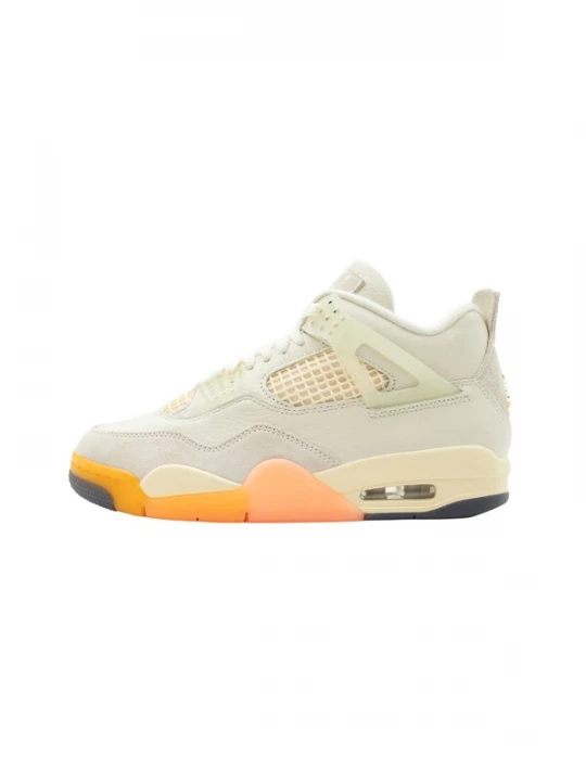 Foto van product Jordan Sneakers hoog 'Air Jordan 4' crème / pastelgroen / wit