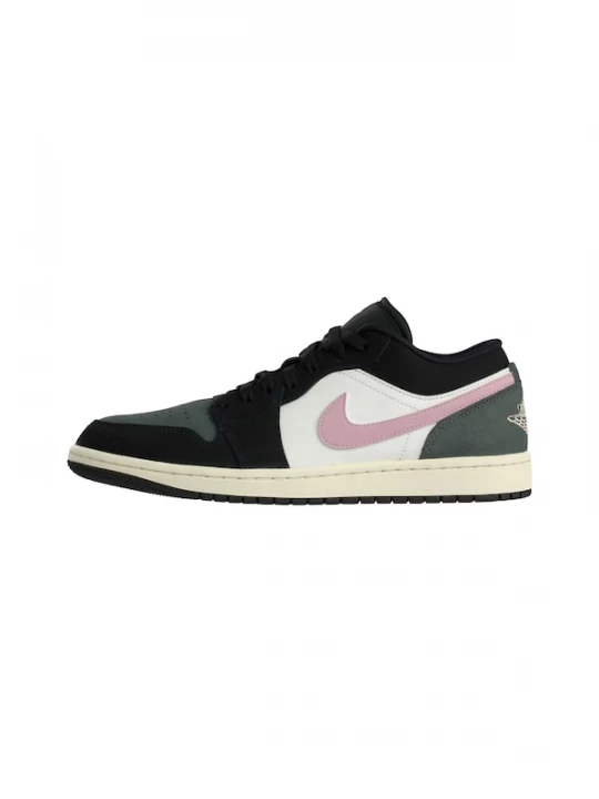 Foto van product Jordan Sneakers laag 'Air Jordan 1' smaragd / rosa / zwart / wit