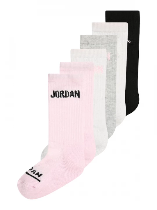 Foto van product Jordan Sokken grijs gemêleerd / rosé / zwart / wit
