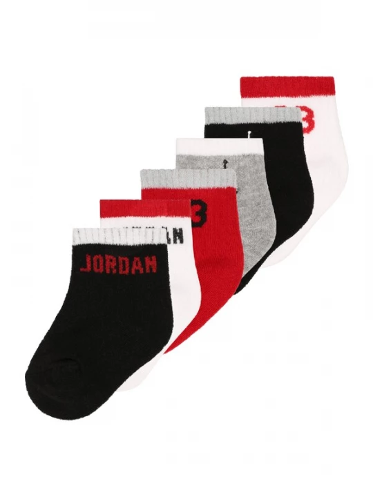 Foto van product Jordan Sokken grijs / rood / zwart / wit