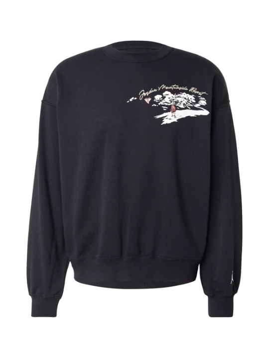 Foto van product Jordan Sweatshirt 'SNOWSCAPE' spar / robijnrood / zwart / wit