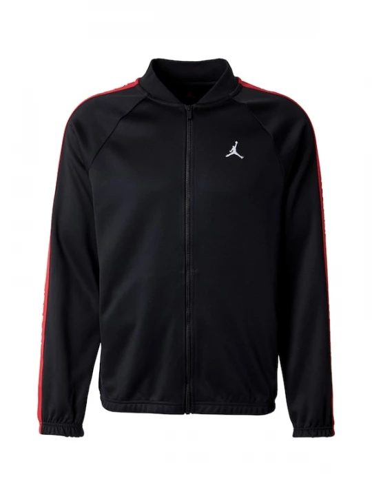 Foto van product Jordan Sweatvest 'Ess' cranberry / zwart / wit