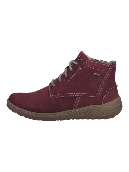 Foto van product JOSEF SEIBEL Enkellaarsjes 'Ruby 51' wijnrood