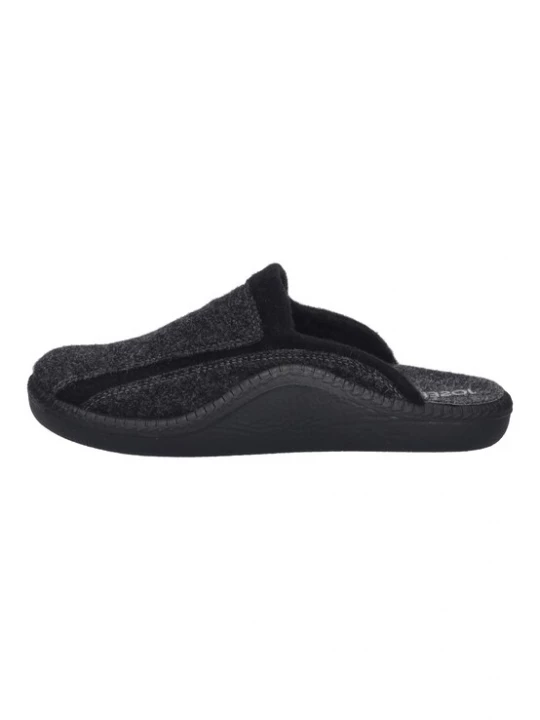 Foto van product JOSEF SEIBEL Huisschoen 'Monaco' grijs gemêleerd / zwart