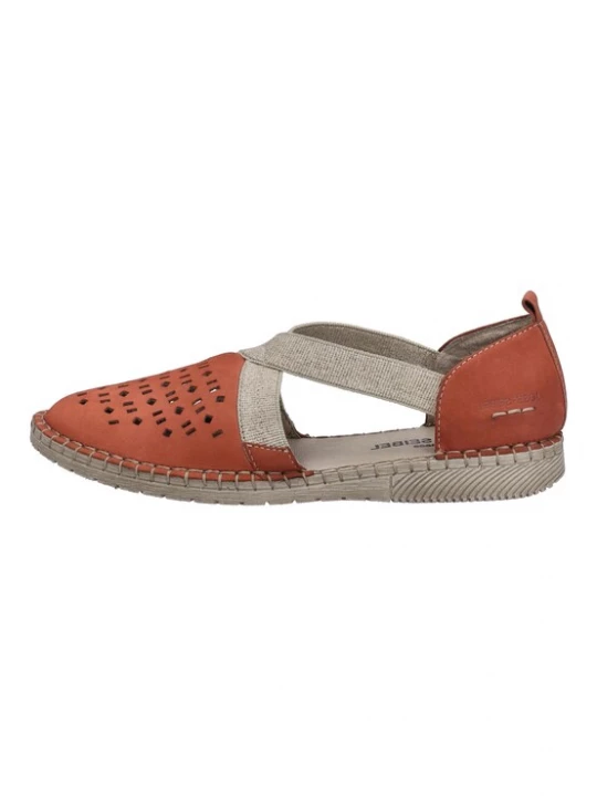 Foto van product JOSEF SEIBEL Mocassins 'Sofie 44' grijs / rood