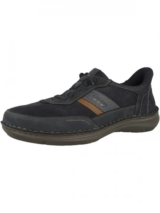 Foto van product JOSEF SEIBEL Slip-ons 'New Anvers 26' smoky blue / bruin / donkergrijs