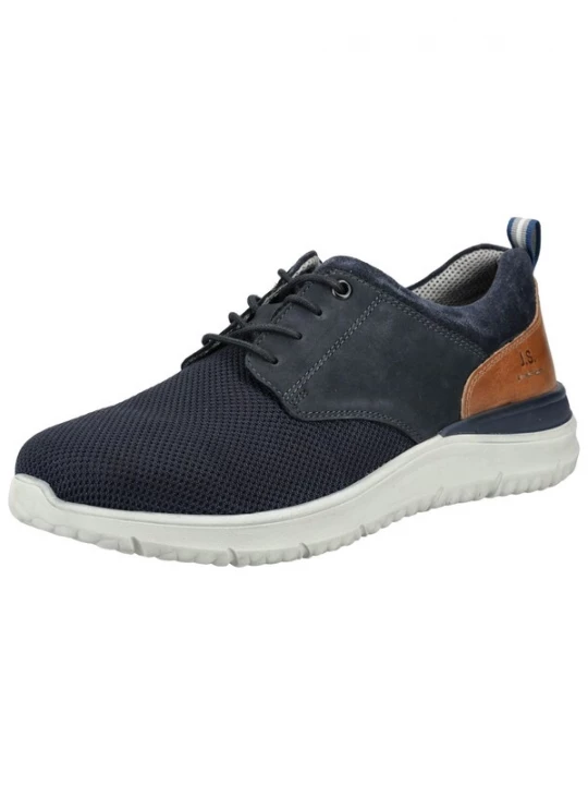 Foto van product JOSEF SEIBEL Sportieve veterschoen 'Wales 03' navy / bruin