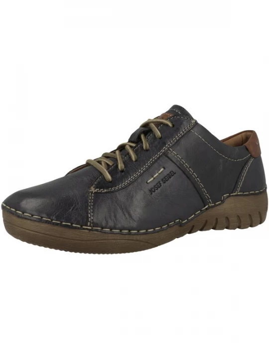 Foto van product JOSEF SEIBEL Veterschoen 'Felicia 02' cognac / zwart