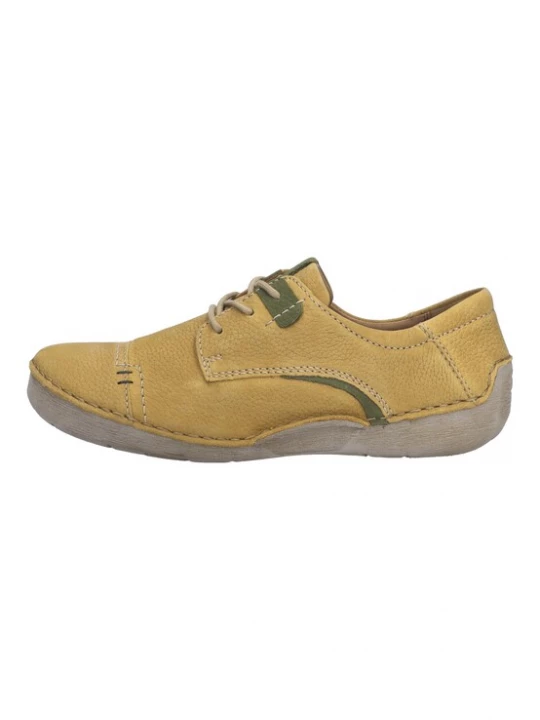 Foto van product JOSEF SEIBEL Veterschoen 'FERGEY 41' geel