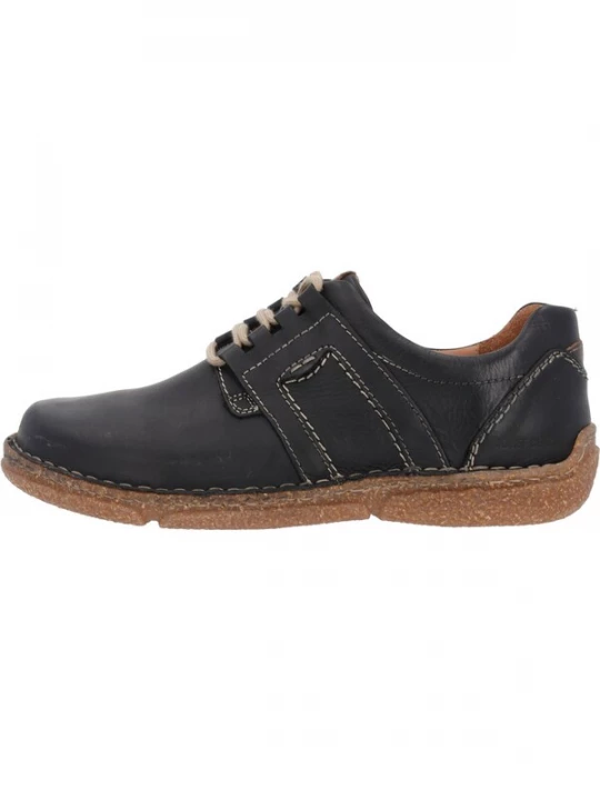 Foto van product JOSEF SEIBEL Veterschoen 'Neele' bruin / zwart