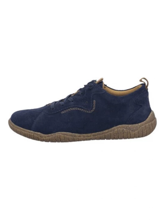 Foto van product JOSEF SEIBEL Veterschoen 'WYNONA 01' beige / donkerblauw