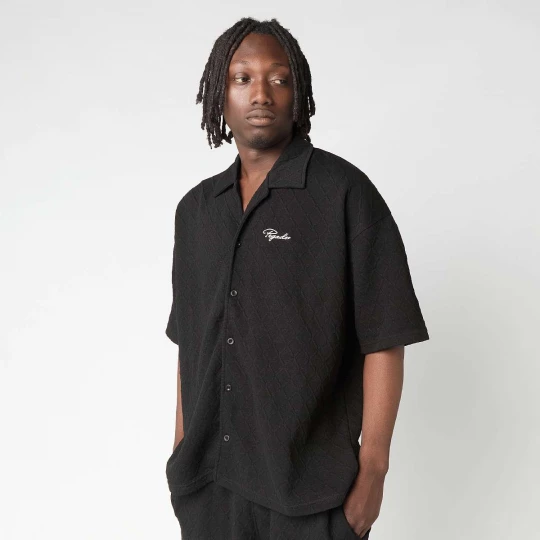 Foto van product Jovren Structured Shirt Pegador zwart