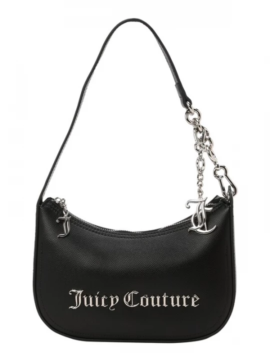 Foto van product Juicy Couture Schoudertas 'Jasmine' zwart / zilver