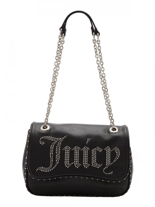 Foto van product Juicy Couture Schoudertas 'KIMBERLY' zwart / zilver