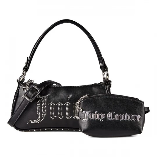 Foto van product Juicy Couture Schoudertas 'Kimberly' zwart / zilver