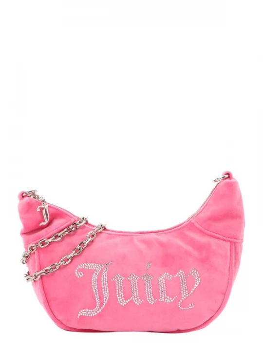Foto van product Juicy Couture Schoudertas lichtroze / zilver