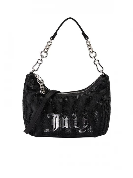 Foto van product Juicy Couture Schoudertas 'Mia' zwart / zilver
