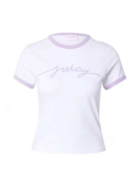 Foto van product Juicy Couture Shirt lavendel / wit