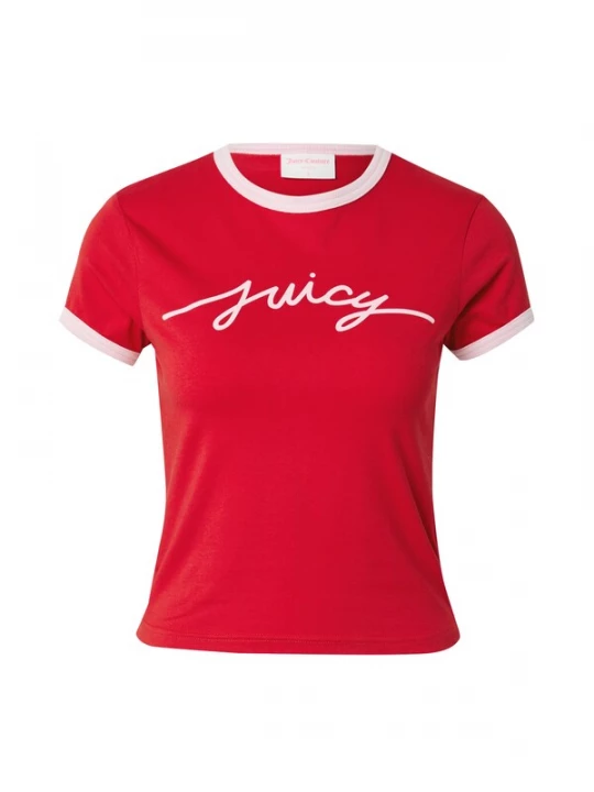 Foto van product Juicy Couture Shirt 'Ringer' rosé / rood