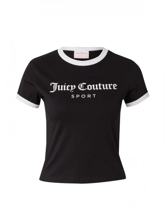 Foto van product Juicy Couture Shirt 'Ringer' zwart / wit