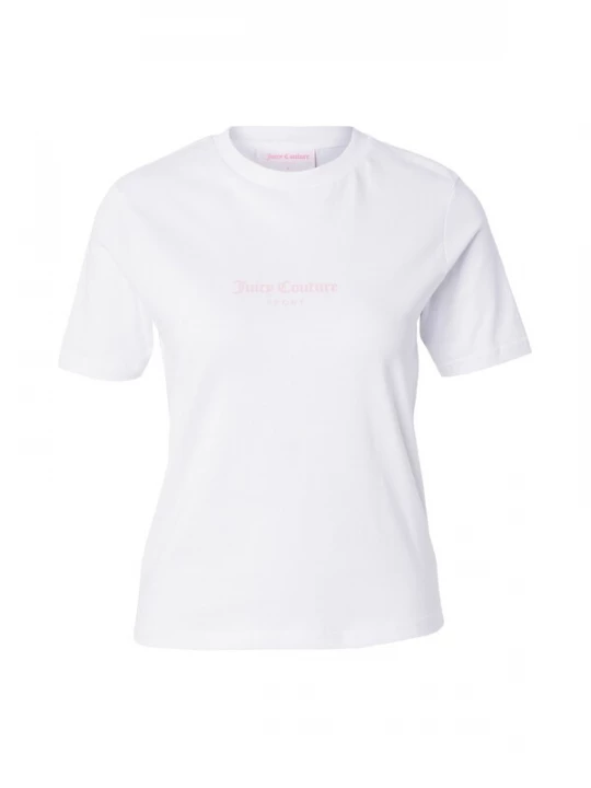 Foto van product Juicy Couture Shirt 'The Tennis' zalm roze / wit