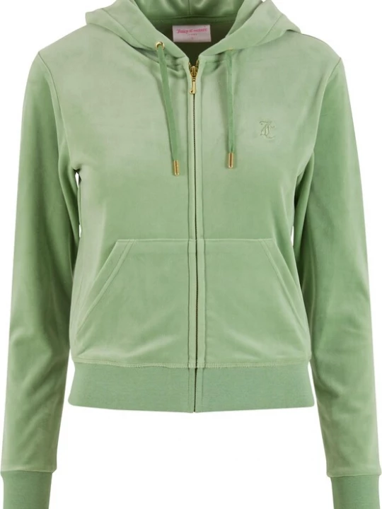Foto van product Juicy Couture Sweatvest 'Dach Addision' lichtgroen