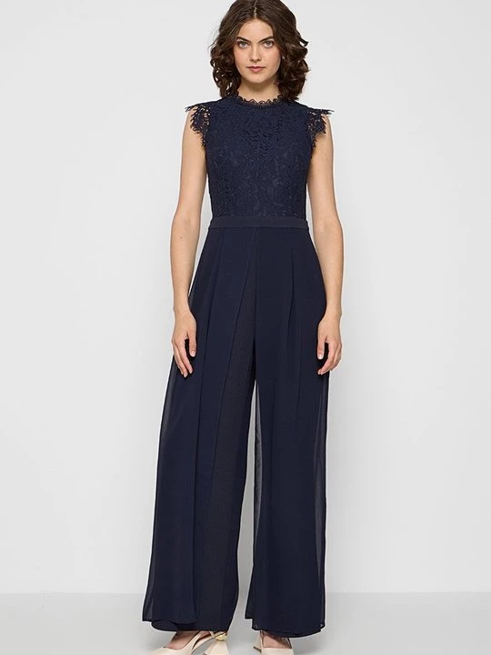 Foto van product Jumpsuit Apart Glamour donkerblauw