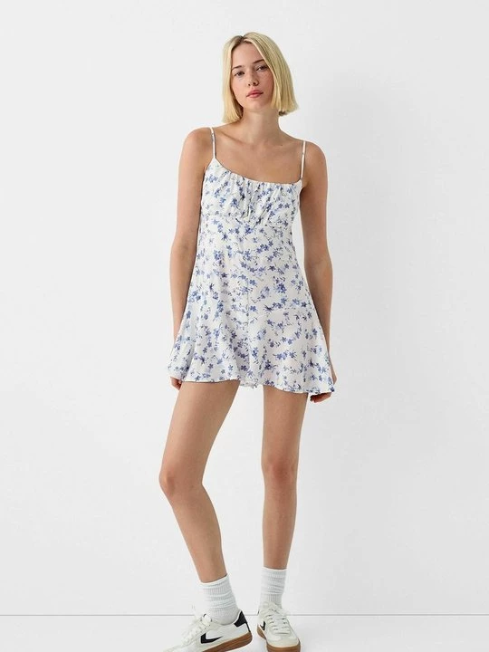 Foto van product Jumpsuit Bershka wit
