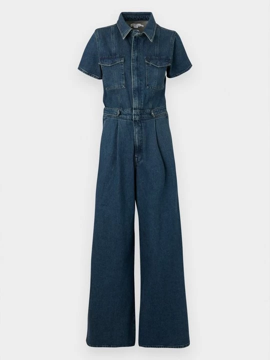 Foto van product Jumpsuit Good American donkerblauw denim