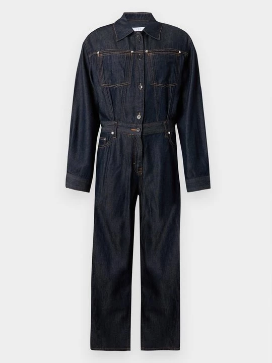 Foto van product Jumpsuit IRO donkerblauw denim