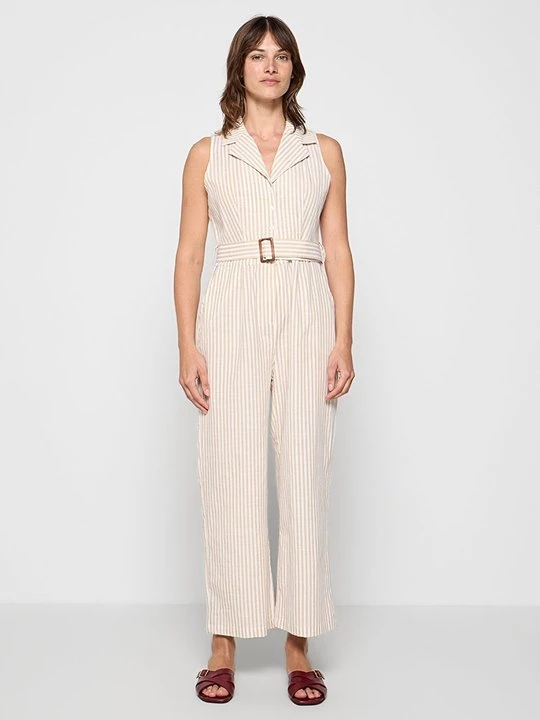 Foto van product Jumpsuit Le Jardin du Lin beżowy