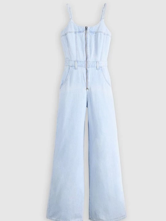 Foto van product Jumpsuit Levi's lichtblauw denim