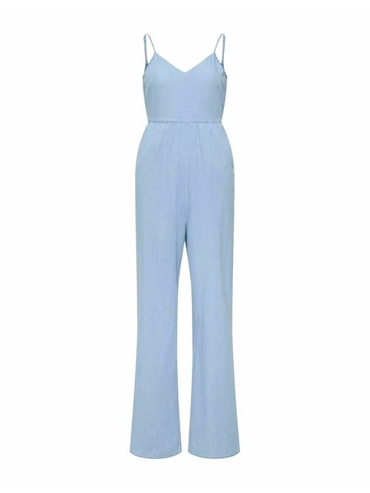 Foto van product Jumpsuit Only lichtblauw denim