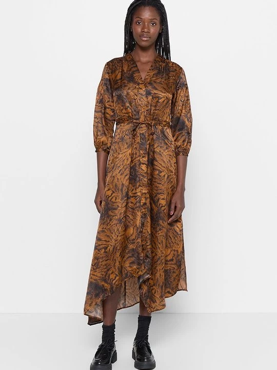 Foto van product Jurk AllSaints bruin
