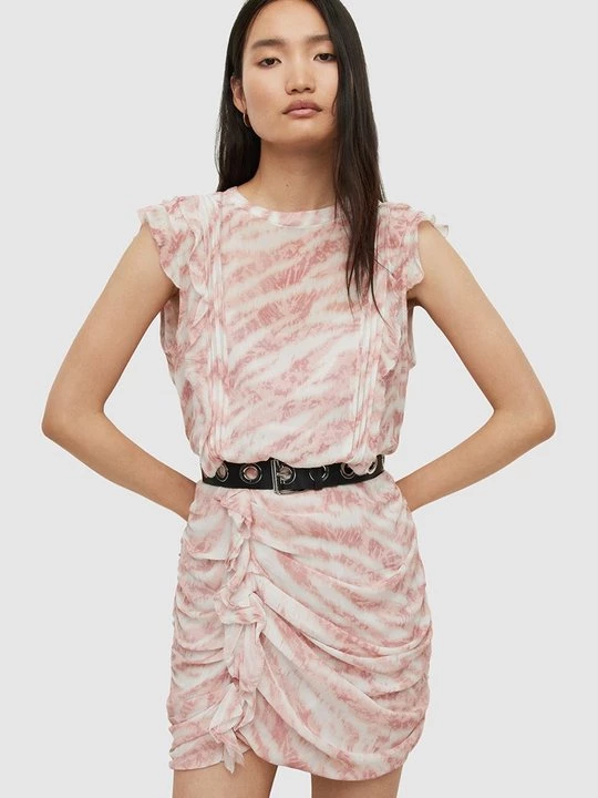 Foto van product Jurk AllSaints donkerroze