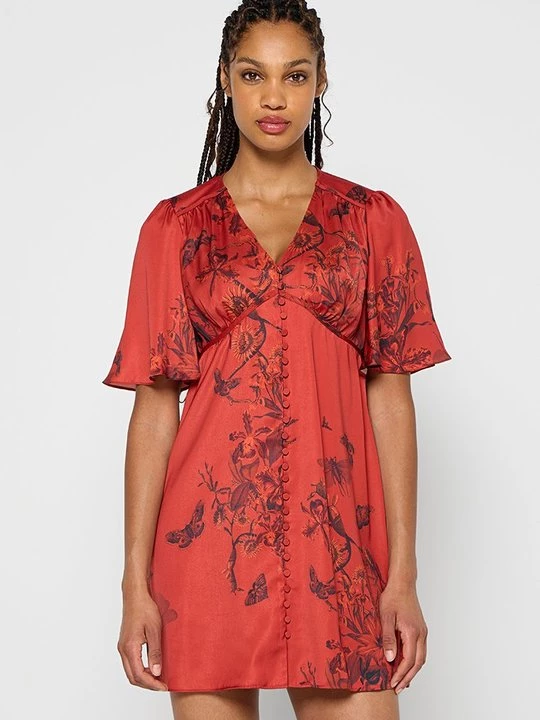Foto van product Jurk AllSaints rood
