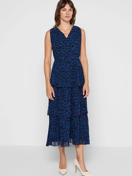Foto van product Jurk Apart gekleurd denim