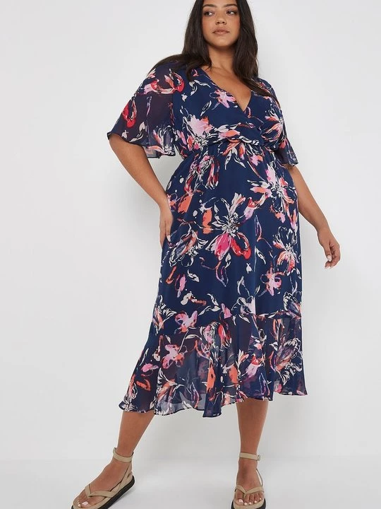 Foto van product Jurk Apricot donkerblauw