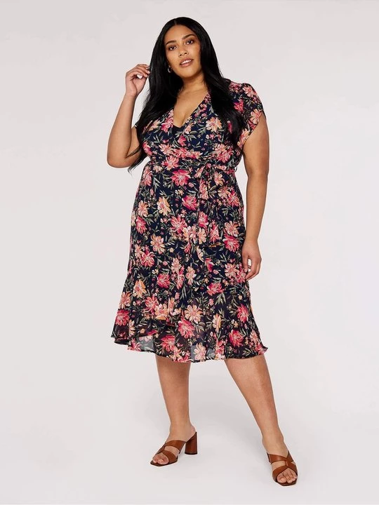 Foto van product Jurk Apricot donkerblauw